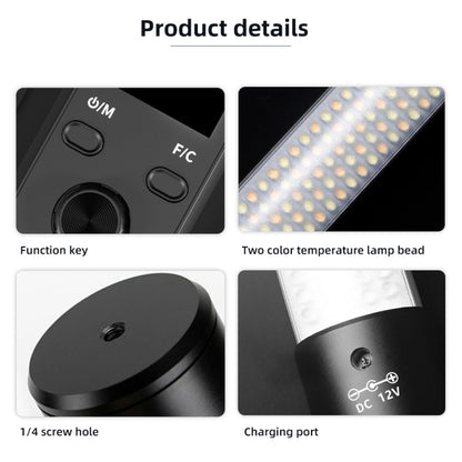 Pixel S24 RGB Fill Light Rod Handheld Portable Color Icelet Outdoor Videos Live Broadcast Studio Camera Stick Lamp