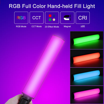 VLOGLITE Full Colorful Handheld Fill Light Stick Live Photography Ambient Light Outdoor Lighting