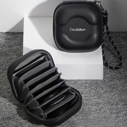 Cwatcun D164 Small Filter Organizer Camera Lens Digital Protection Bag