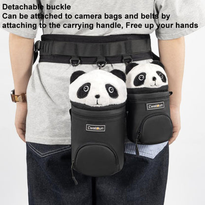 Camera Lens Cylinder Cartoon Panda Camera Lens Protective Cover
