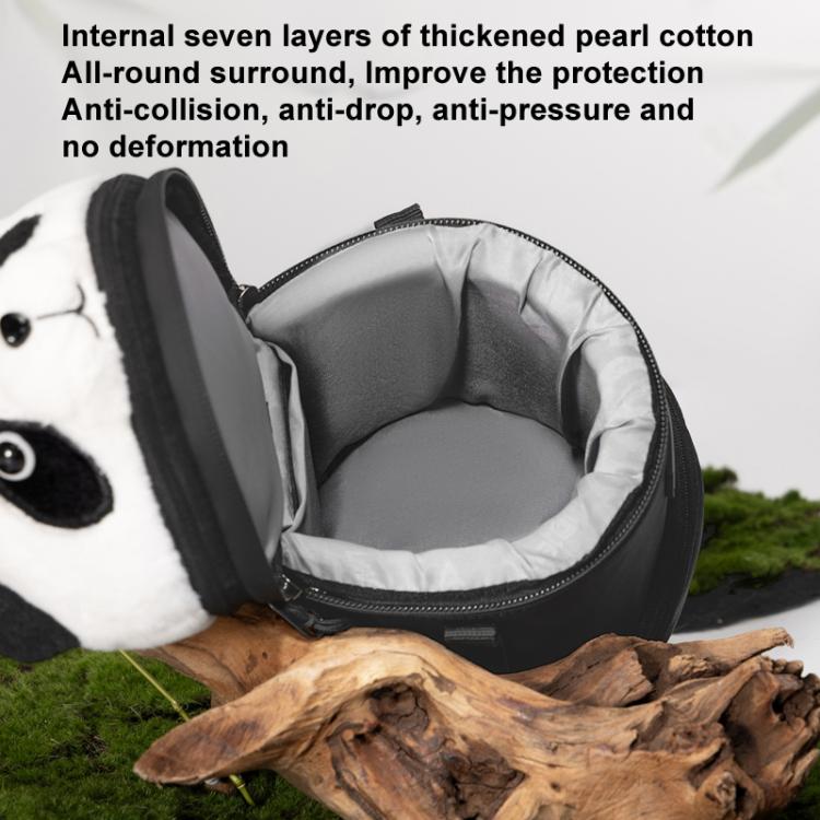 Camera Lens Cylinder Cartoon Panda Camera Lens Protective Cover