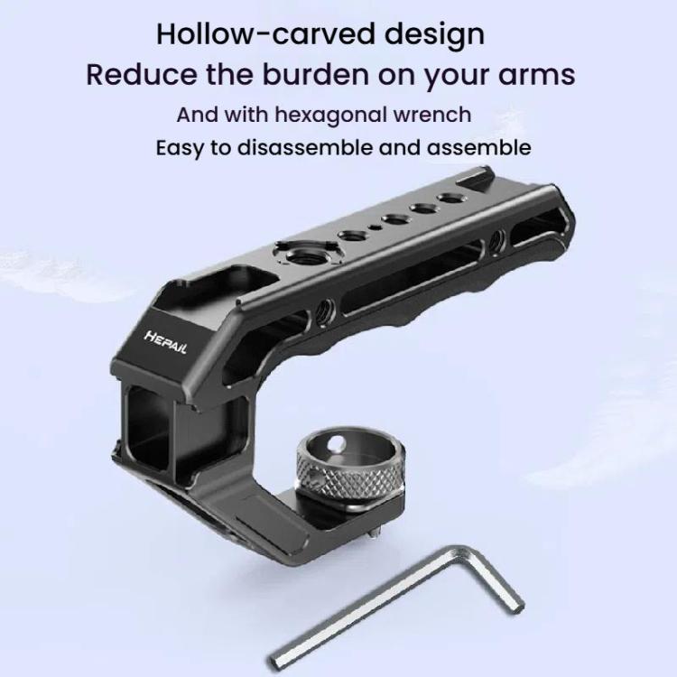 HEPAIL DSLR Camera Grip Rabbit Cage Universal Photographic Equipment Expansion Accessories Handheld