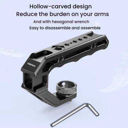 HEPAIL DSLR Camera Grip Rabbit Cage Universal Photographic Equipment Expansion Accessories Handheld