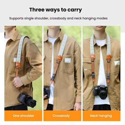 Universal Camera Shoulder Strap Double Locking Portable Camera Accessories