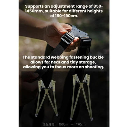 PGYTECH Dual Camera Quick-Release Photography Strap
