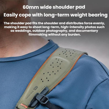 PGYTECH Quick Release Crossbody Pressure Relief SLR Camera Strap