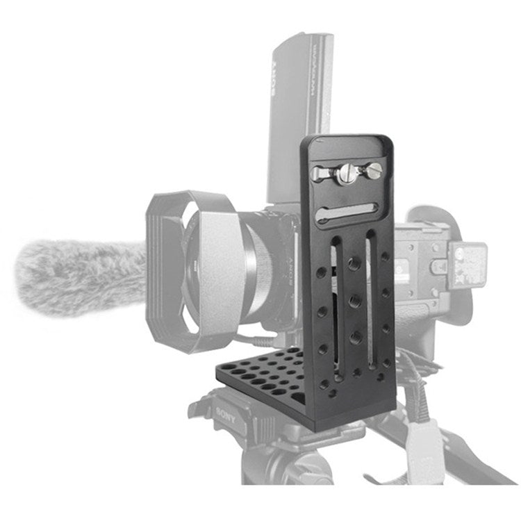 BXIN L130C Universal L-shaped Vertical Clapper SLR Tripod Hydraulic Pan/tilt Quick Release Plate Suitable For Shadow Stabilizer