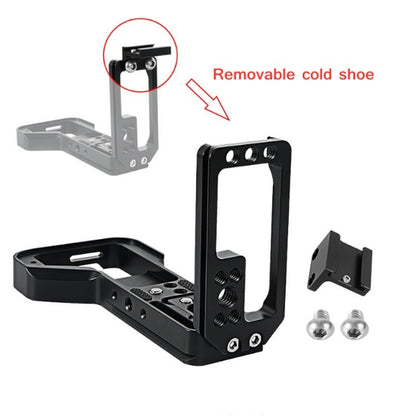 BEXIN Vertical Clapper With Hot Shoe L-shaped Quick-install Plate Can Be Pulled for Sony A7R4