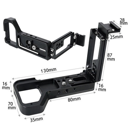 BEXIN Vertical Clapper With Hot Shoe L-shaped Quick-install Plate Can Be Pulled for Sony A7R4