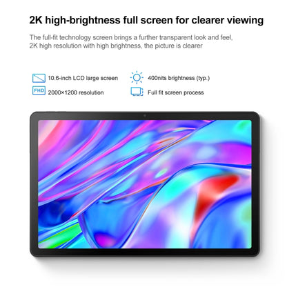 ZTE Tab 10.6 Tablet Android 12 Snapdragon 680 6GB+128GB