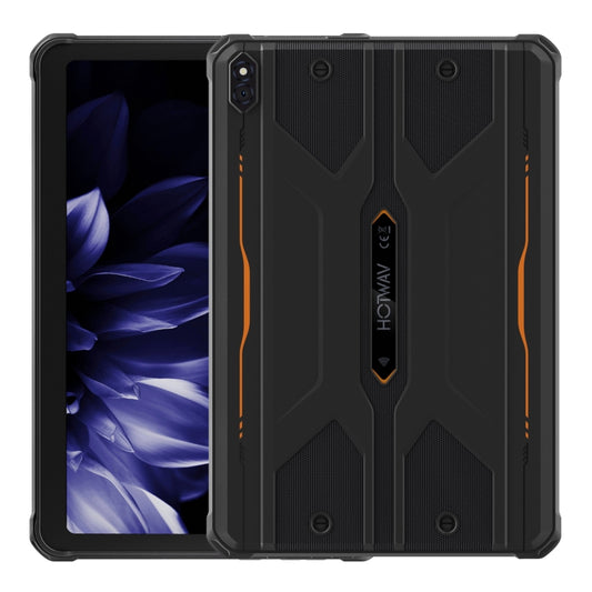 Tableta resistente HOTWAV Tab R8 IP68/IP69K, 4 GB + 128 GB, 10,1 pulgadas, Android 14 Unisoc T606 Octa Core, red 4G, versión global con Google Play, enchufe de la UE