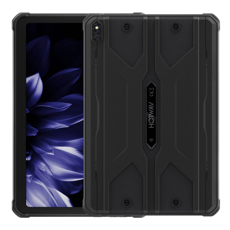 Tableta resistente HOTWAV Tab R8 IP68/IP69K, 4 GB + 128 GB, 10,1 pulgadas, Android 14 Unisoc T606 Octa Core, red 4G, versión global con Google Play, enchufe de la UE